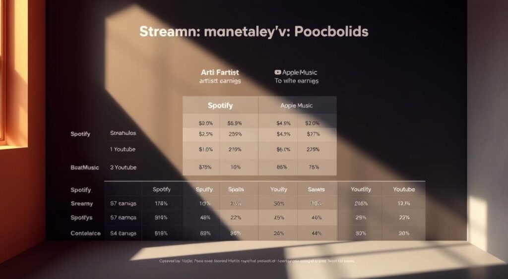 Perbandingan Royalti Streaming